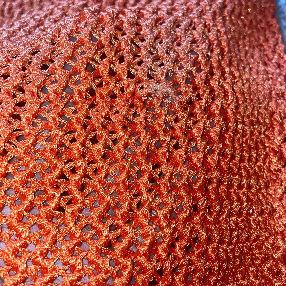 Mango Orange Cowl Neck Blouse ⛵️ - Picture 5 of 5